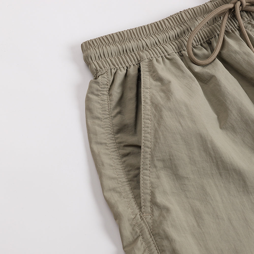GO OFF G Logo Quick-Dry Shorts (Khaki)