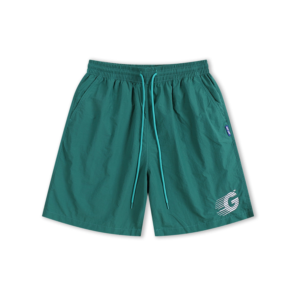 GO OFF G Logo Quick-Dry Shorts (Turquoise)