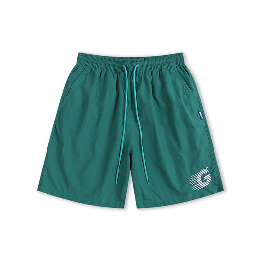 GO OFF G Logo Quick-Dry Shorts (Turquoise)