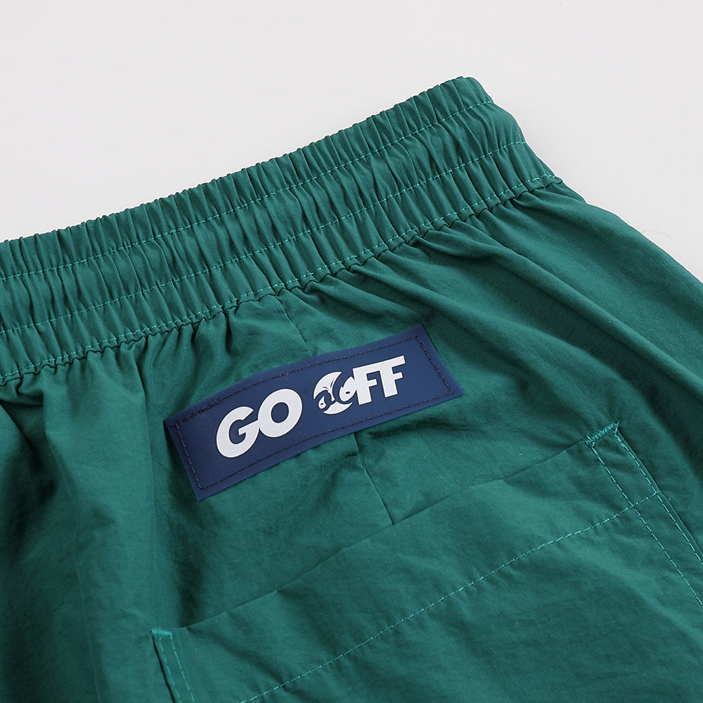 GO OFF G Logo Quick-Dry Shorts (Turquoise)