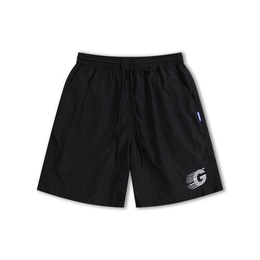 GO OFF G Logo Quick-Dry Shorts (Black)