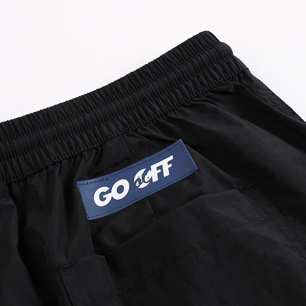 GO OFF G Logo Quick-Dry Shorts (Black)