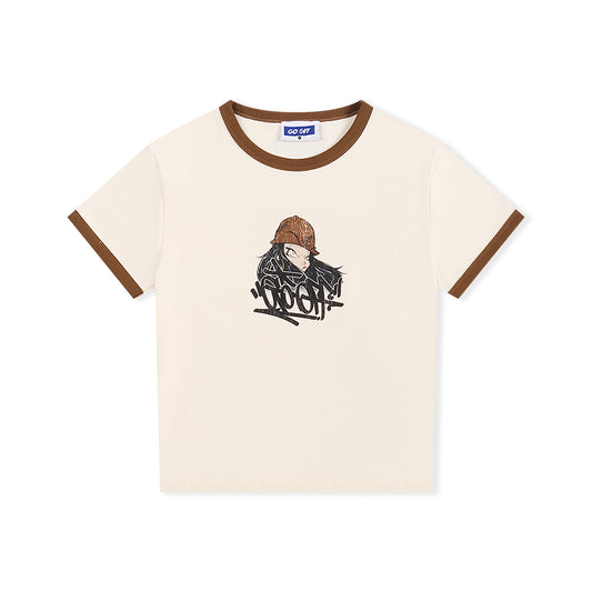 GO OFF Ringer Tee
