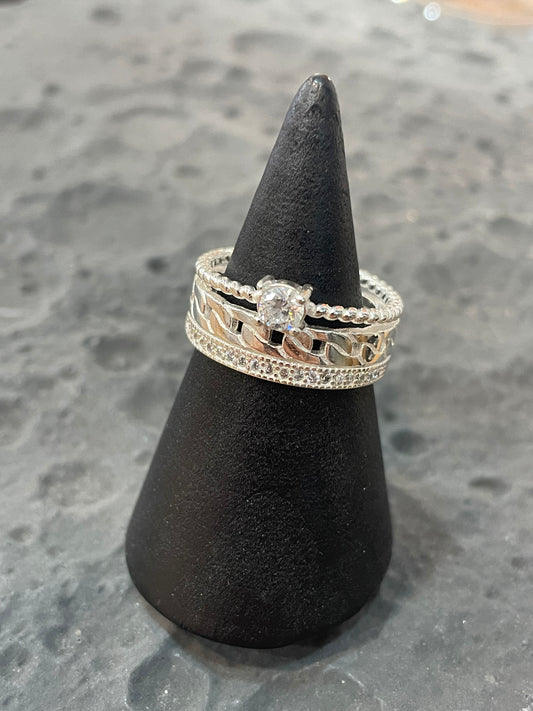Hugbubble - BW2 Dot Ring