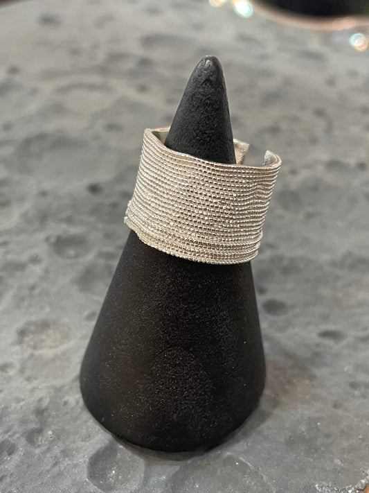 Hugbubble - Silver Dot Ring