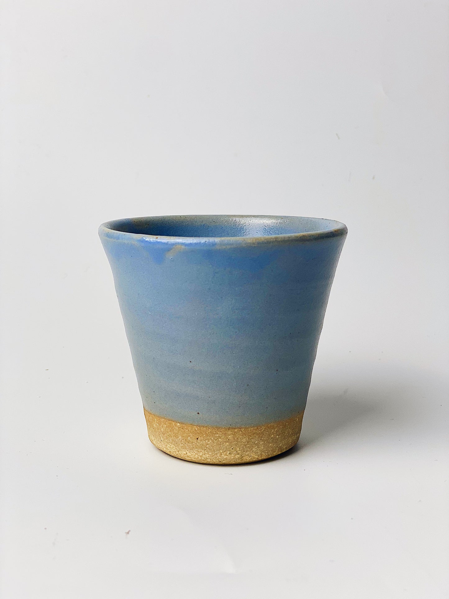日本製益子燒 簡約陶瓷茶杯(藍色) | Japanese Mashiko Yaki Simple Tea Cup (Blue)