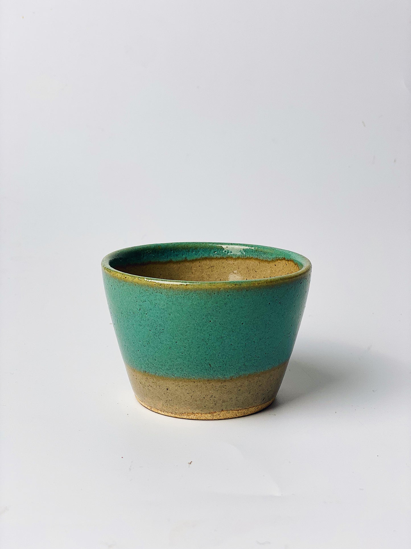 日本製益子燒 藍色陶瓷茶杯 | Japanese Mashiko Yaki Blue Tea Cup