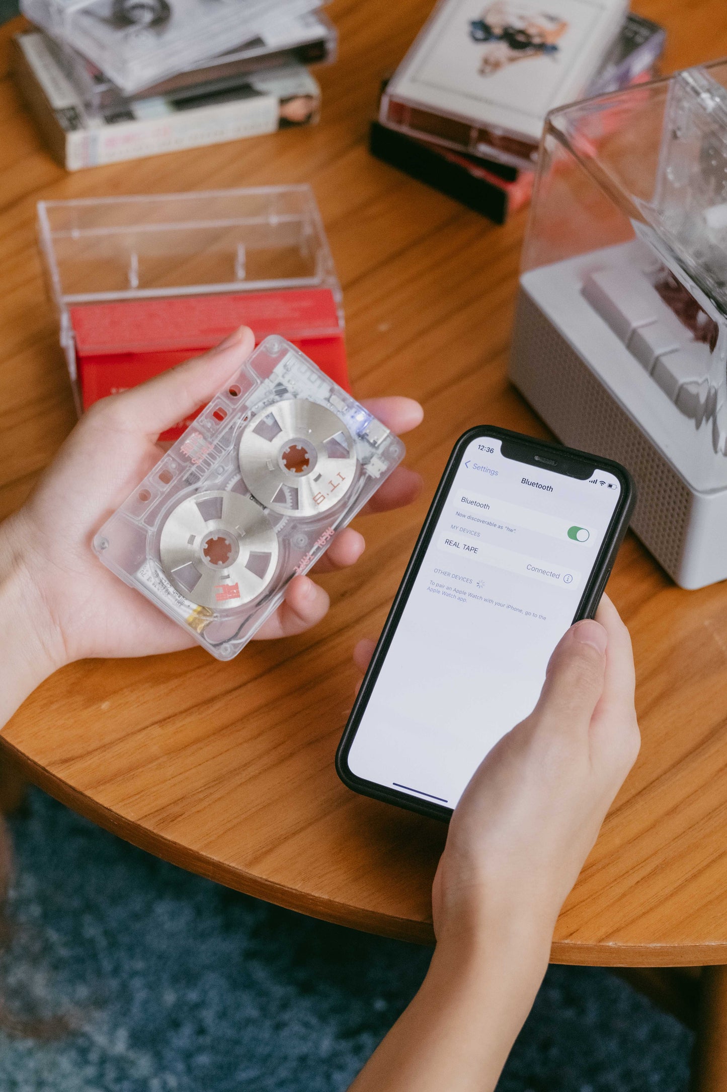 NINM LAB - IT’S REAL Bluetooth Speaker + Cassette Player Combo