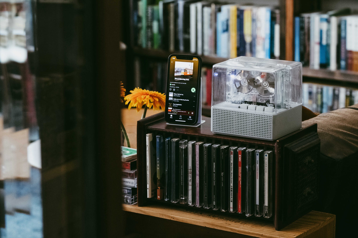 NINM LAB - IT’S REAL Bluetooth Speaker + Cassette Player Combo