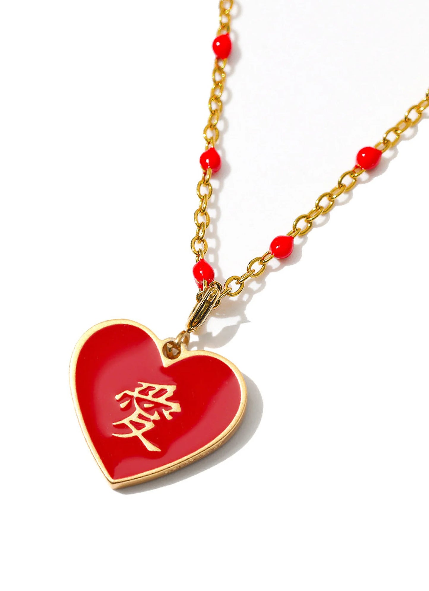 Matter Matters - Speak Your Heart/ 愛 Love Necklace • Red