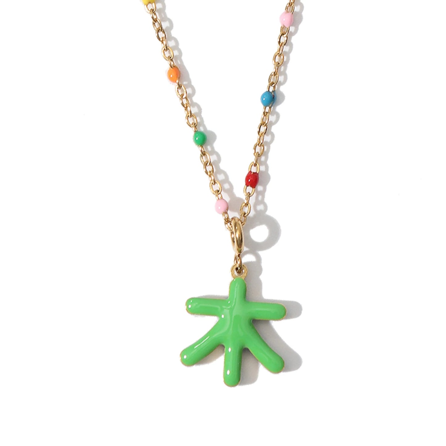 Matter Matters Five Elements / Wood Pendant • Forest & Grass