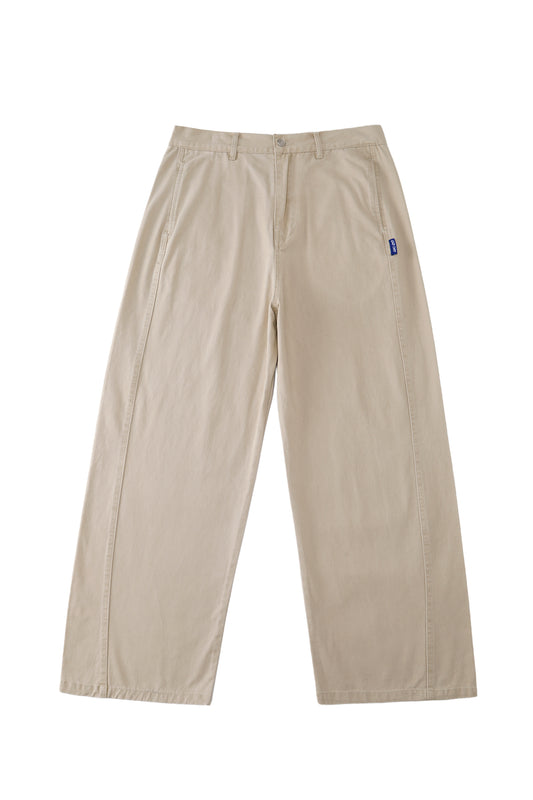 GO OFF Wide Straight-Leg Casual Pants