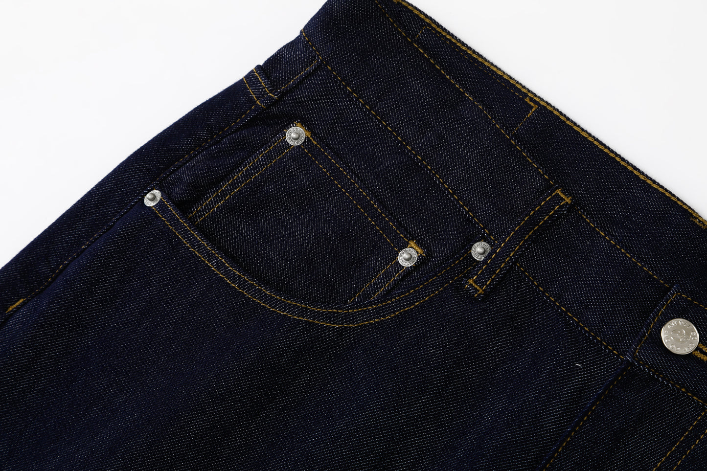 Denim Wide Straight-Leg Jeans