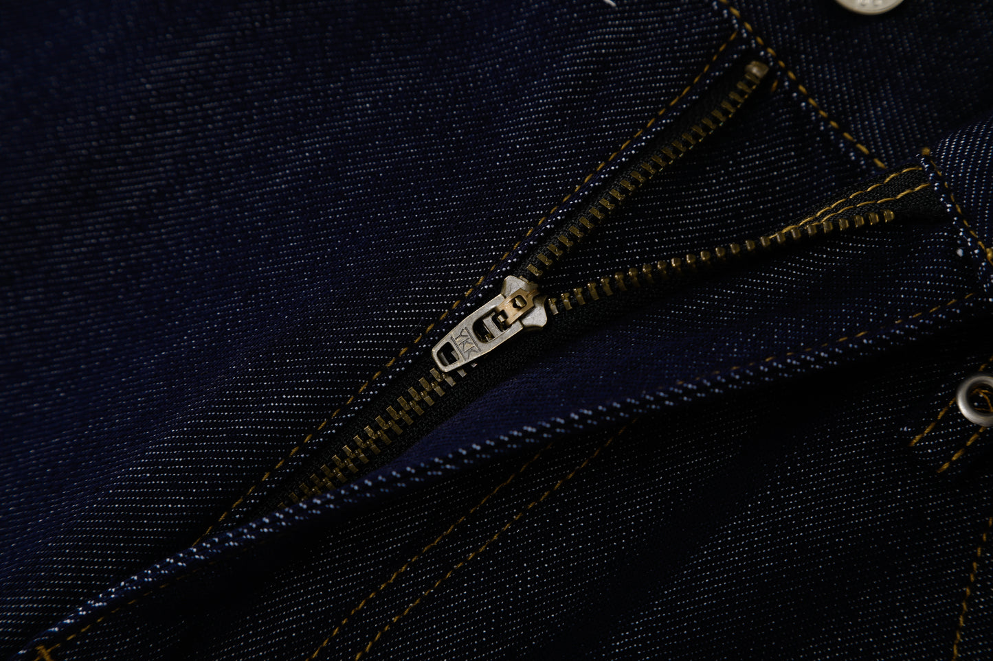 Denim Wide Straight-Leg Jeans