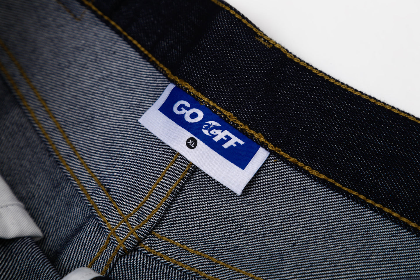 Denim Wide Straight-Leg Jeans