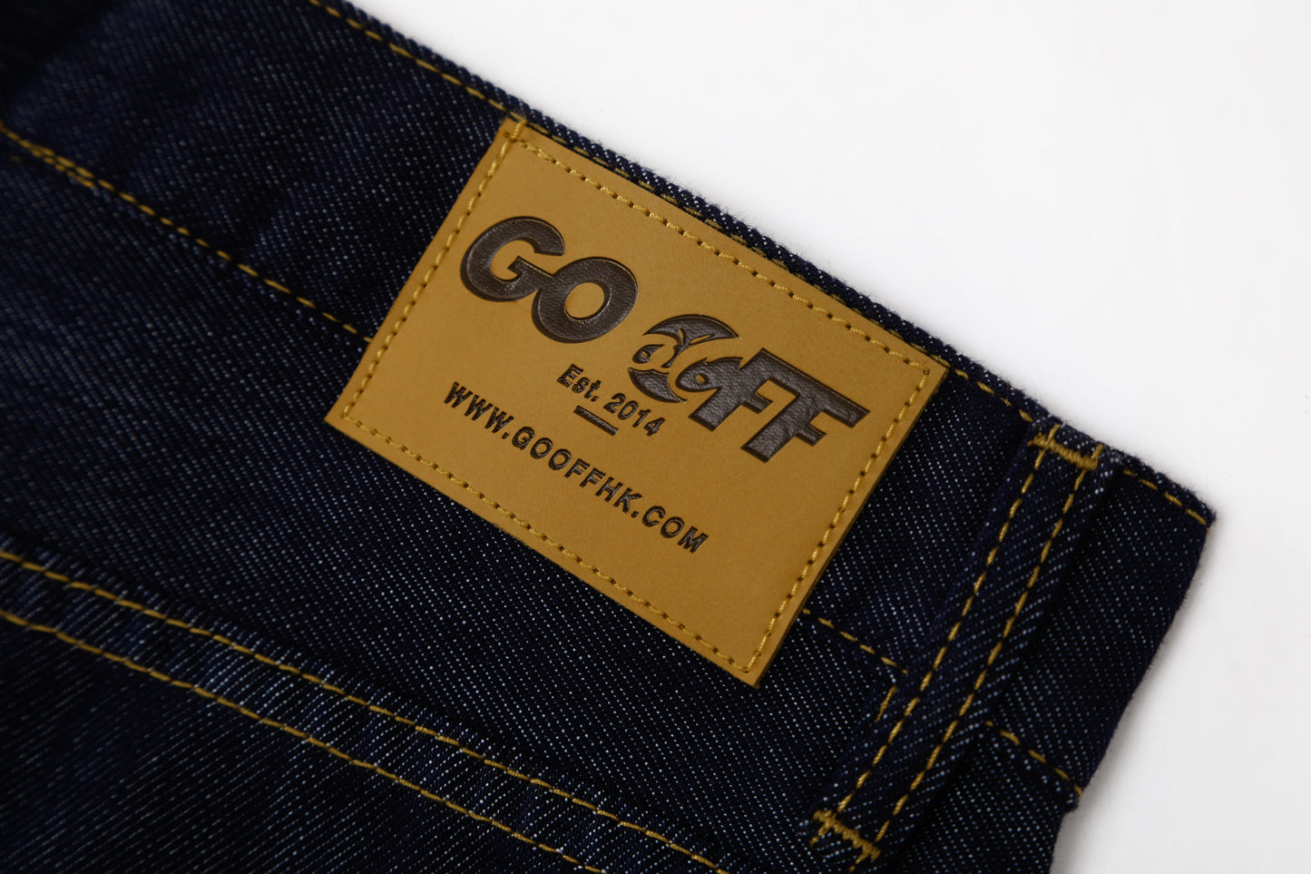 Denim Wide Straight-Leg Jeans