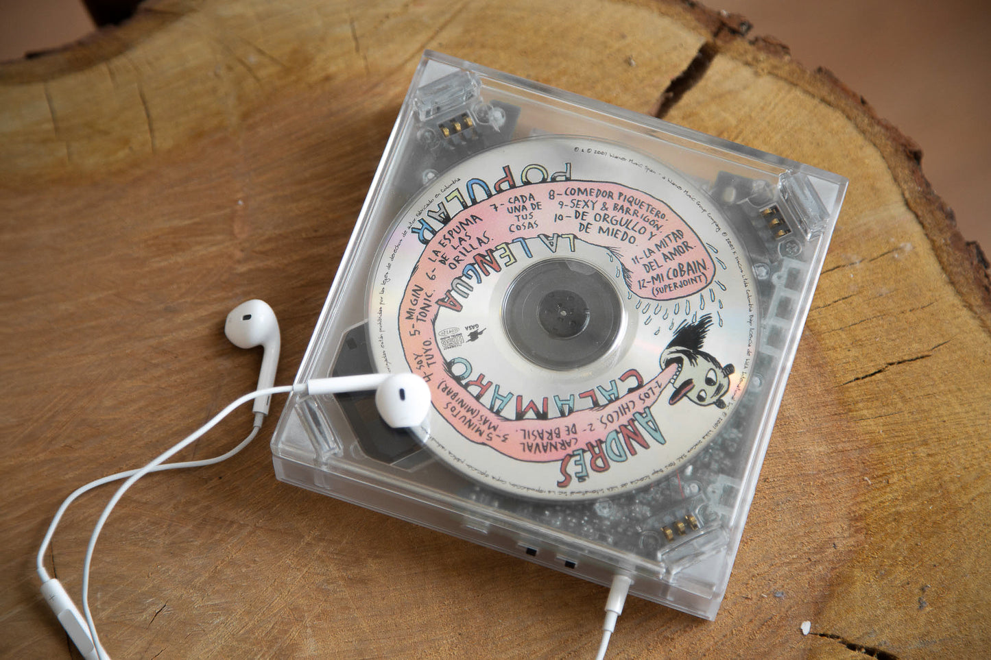 NINM LAB - LONG TIME NO SEE BLUETOOTH 5.0 PORTABLE CD PLAYER