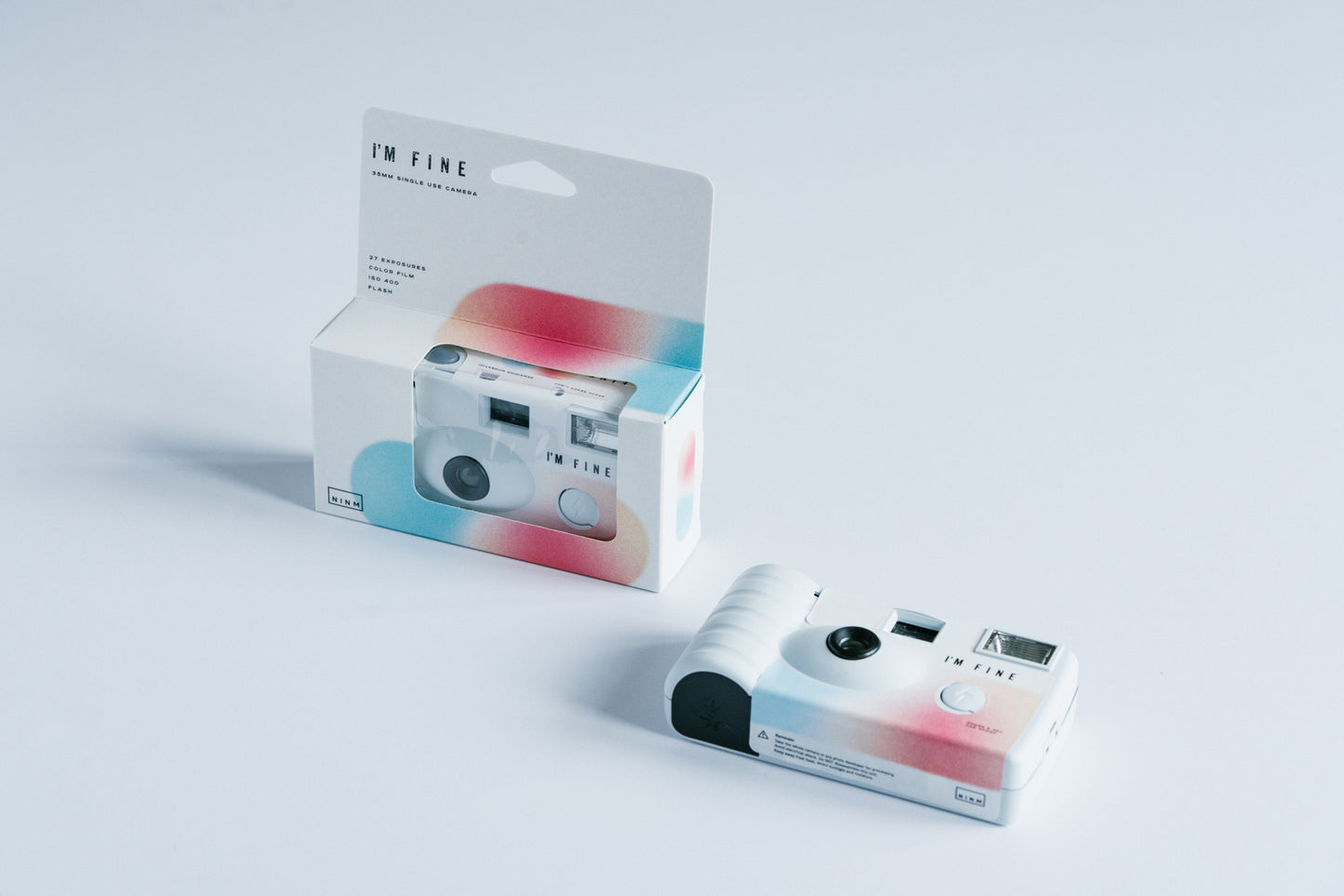 NINM LAB - I’M Fine Single Use Camera [4th-Generation Regular Edition AURA]
