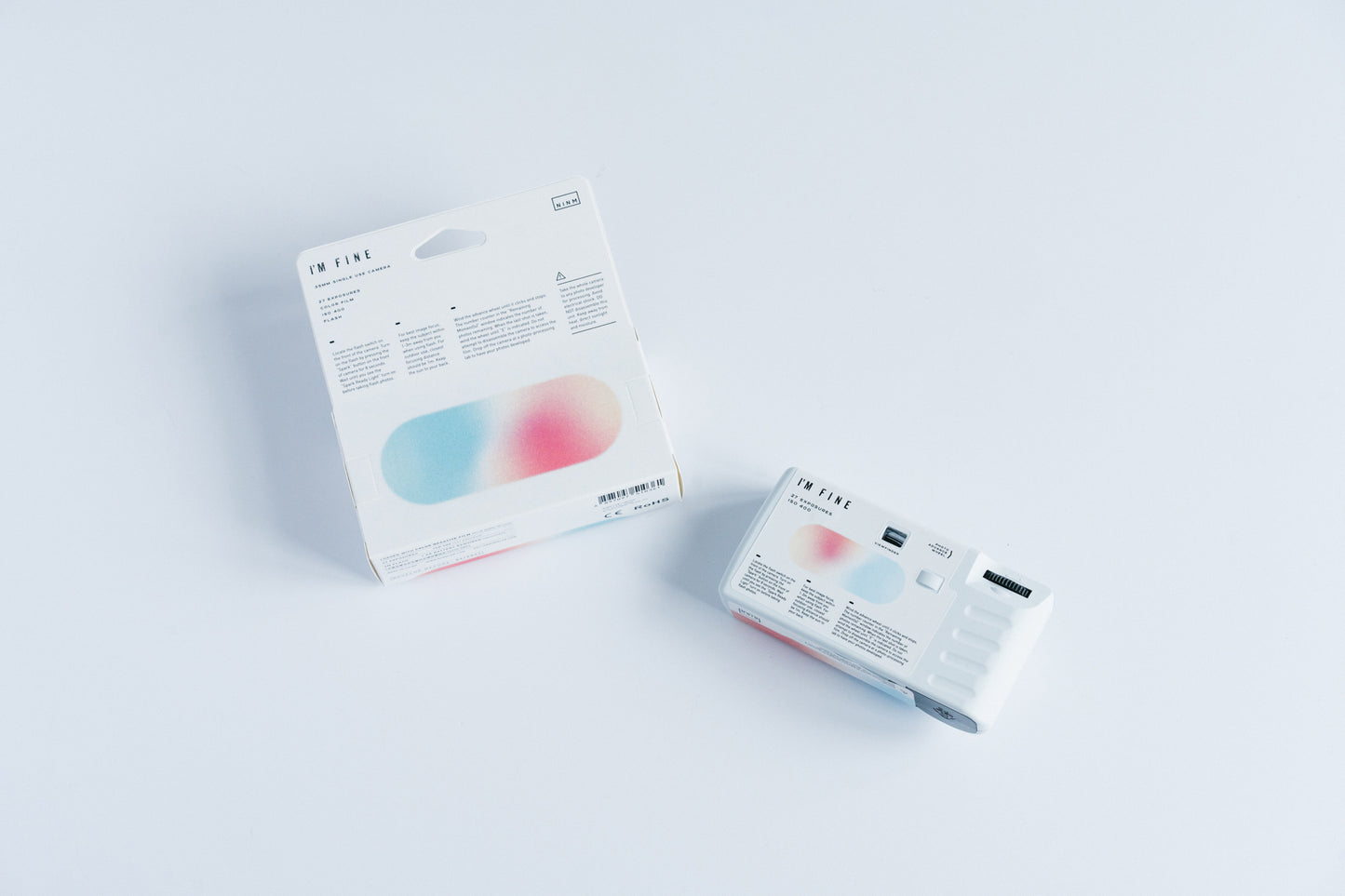 NINM LAB - I’M Fine Single Use Camera [4th-Generation Regular Edition AURA]
