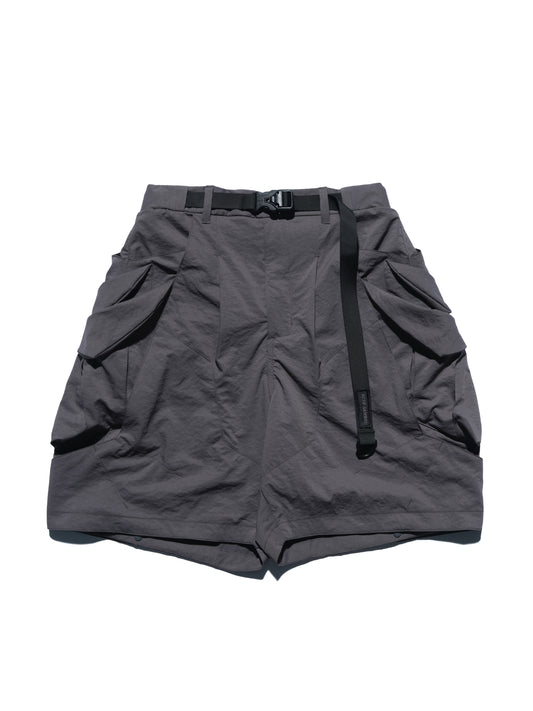 OCTO GAMBOL SS23 / 05 — S23-067 Switchable Breathing Shorts (Grey)