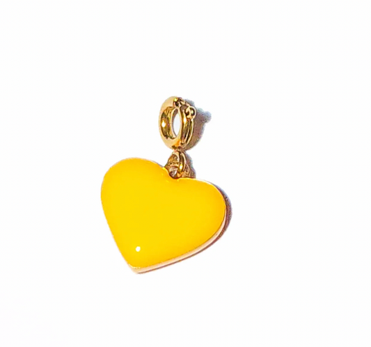 Matter Matters Humble Heart Pendant • Orange & Yellow