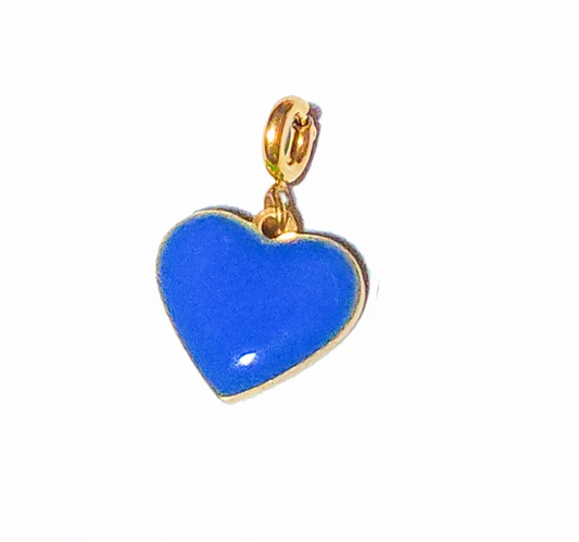 Matter Matters Humble Heart Pendant• Cobalt & Bright Green