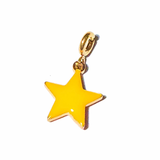 Matter Matters Shining Star Pendant • Orange & Yellow