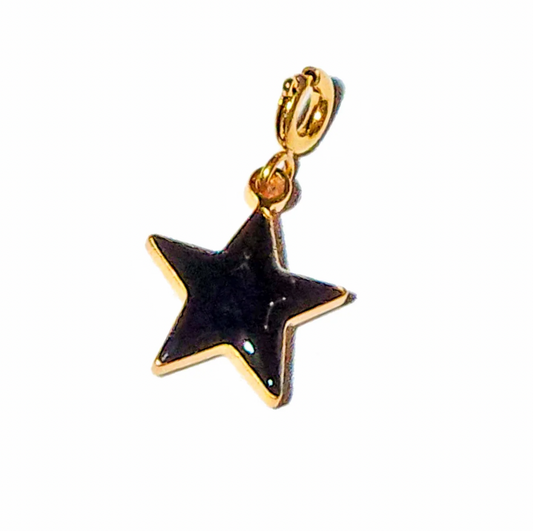 Matter Matters Shining Star Pendant • Black & Cream