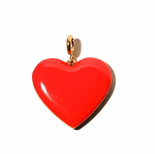 Matter Matters Set Your Heart Pendant • Navy & Red