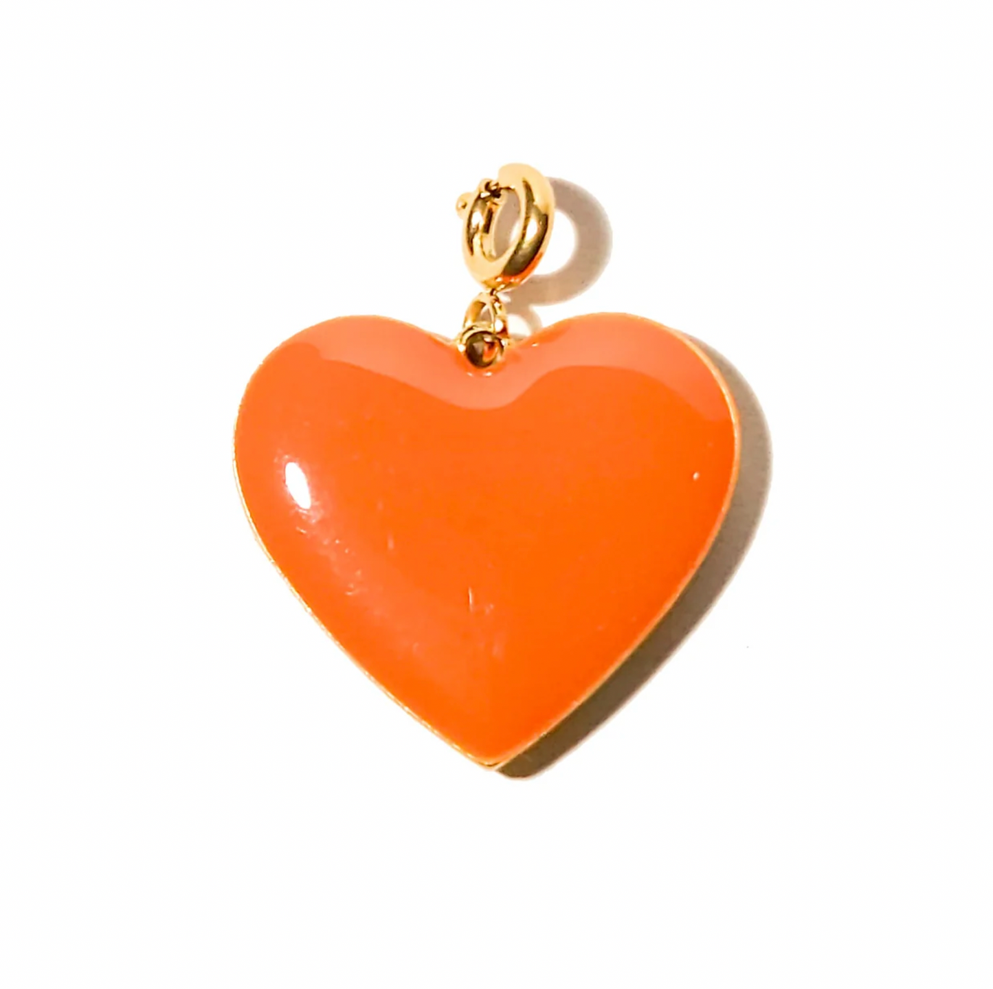 Matter Matters Set Your Heart Pendant • Orange & Yellow