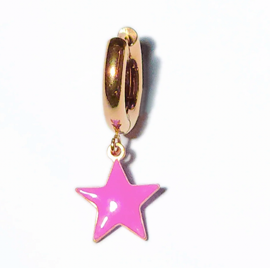 Matter Matters Shining Star Earrings • Red & Pink