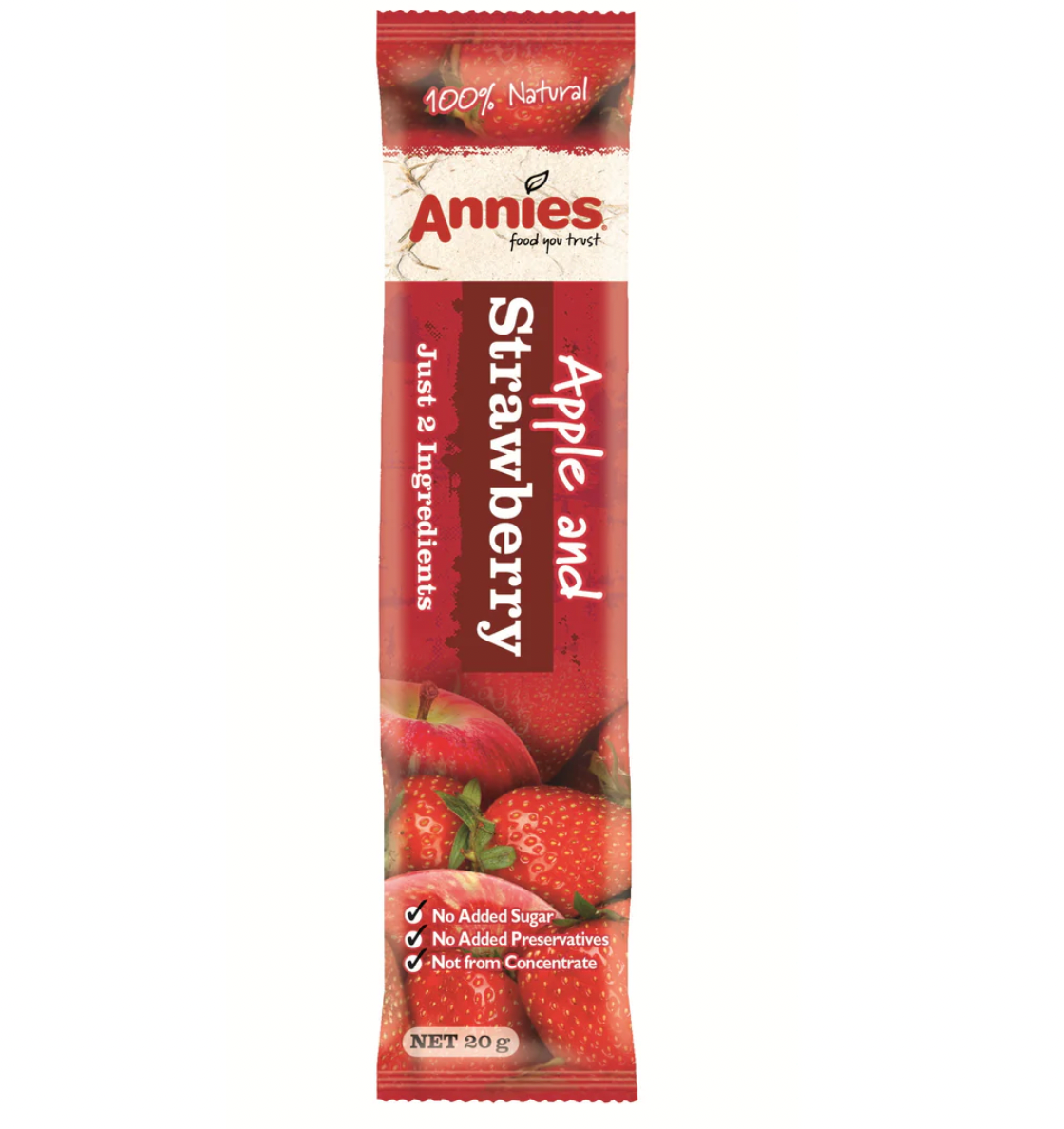 Annies food you trust 100% 水果條 20g - 蘋果樹莓 | Fruit Bar - Apple and Raspberry 20g