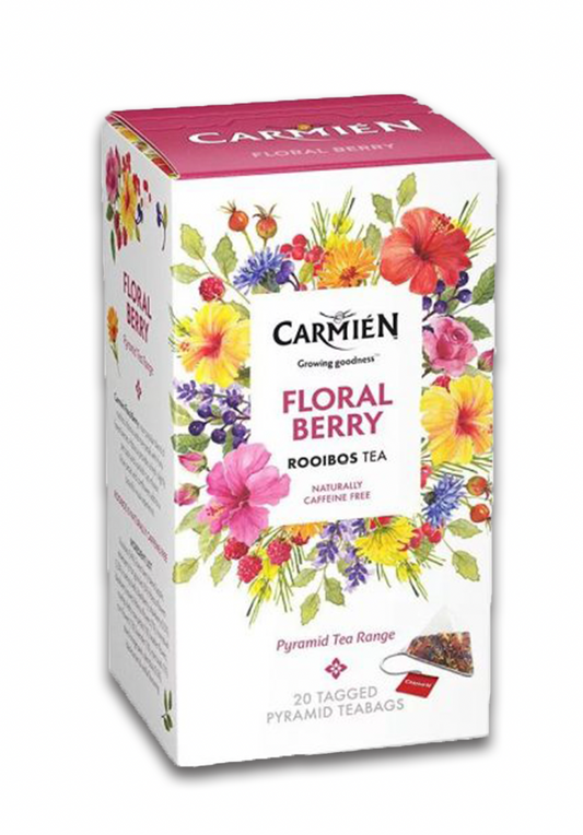 Carmien 花枝招展花莓果茶南非國寶三角茶包 | Floral Berry Rooibos Tea