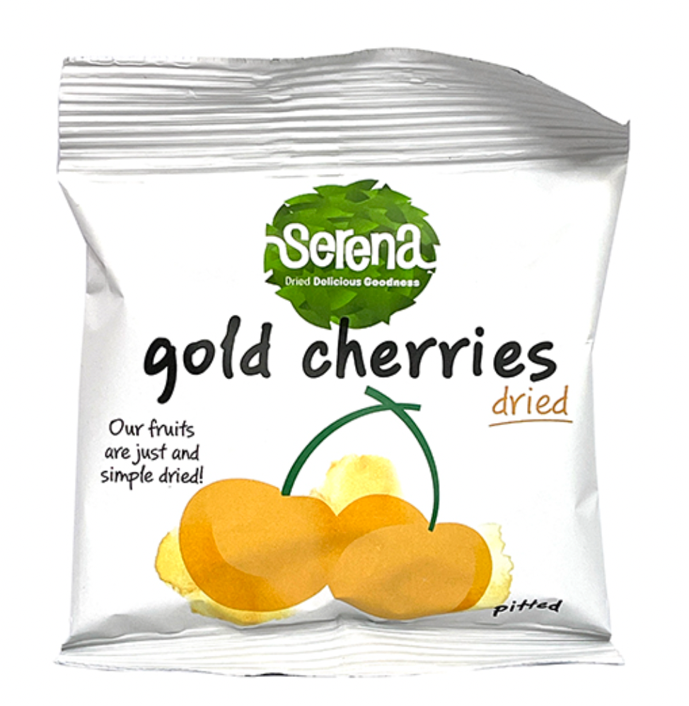 天然無添加金櫻桃(金車厘子)去核乾果 30克 | Natural Dried Sweet Gold Pitted Cherries 30g