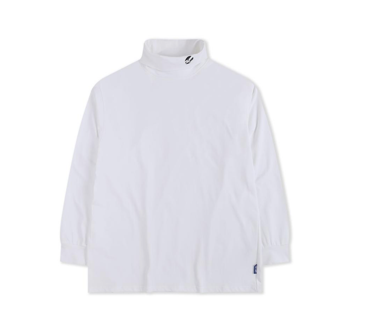 GO OFF TURTLE NECK L/S TEE（WHITE）