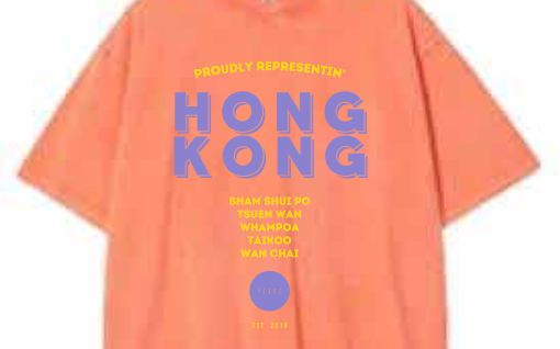 YEARS - "YEARS LIMITED" Washed Tee (Orange)
