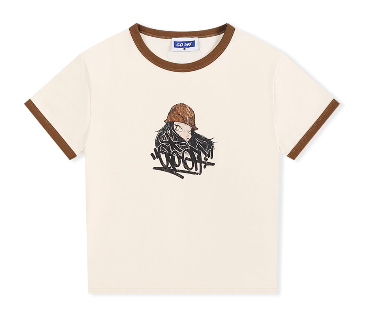 GO OFF Ringer Tee