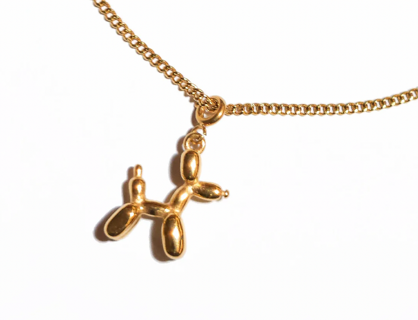 Matter Matters Jeff Balloon Dog Pendant • Gold/ Silver