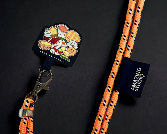 Amazing Studio -【香港小食】 手機繩連背片