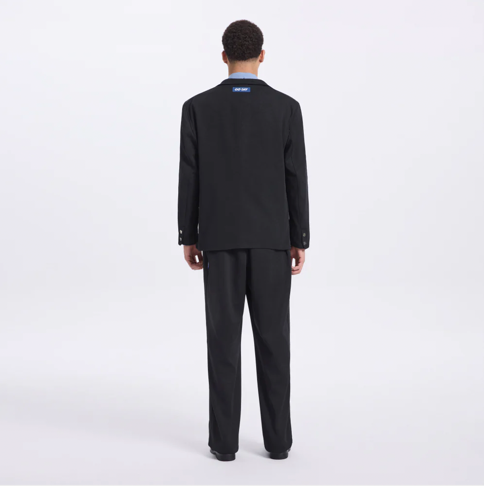 GO OFF | GOTHIC EMBROIDERED BLAZER 哥德刺繡運動西裝外套