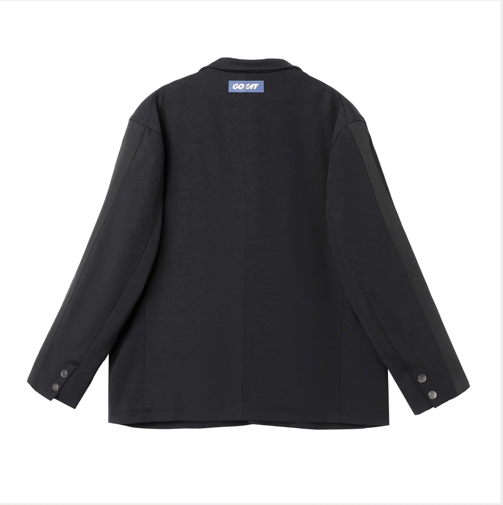 GO OFF | GOTHIC EMBROIDERED BLAZER 哥德刺繡運動西裝外套