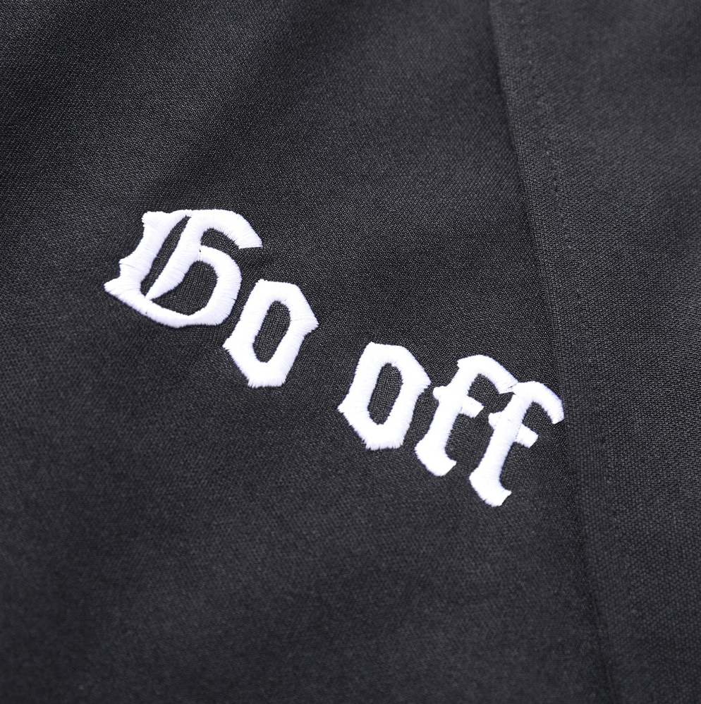 GO OFF | GOTHIC EMBROIDERED BLAZER 哥德刺繡運動西裝外套