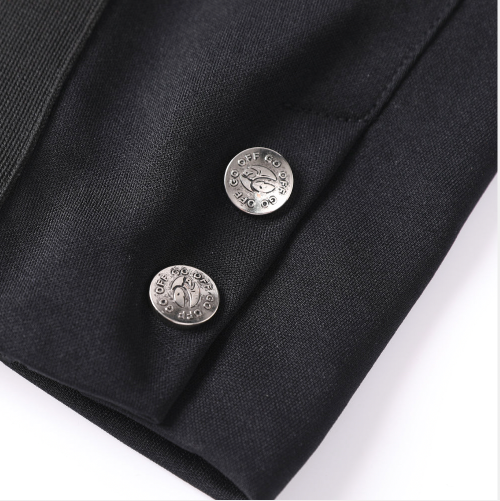 GO OFF | GOTHIC EMBROIDERED BLAZER 哥德刺繡運動西裝外套