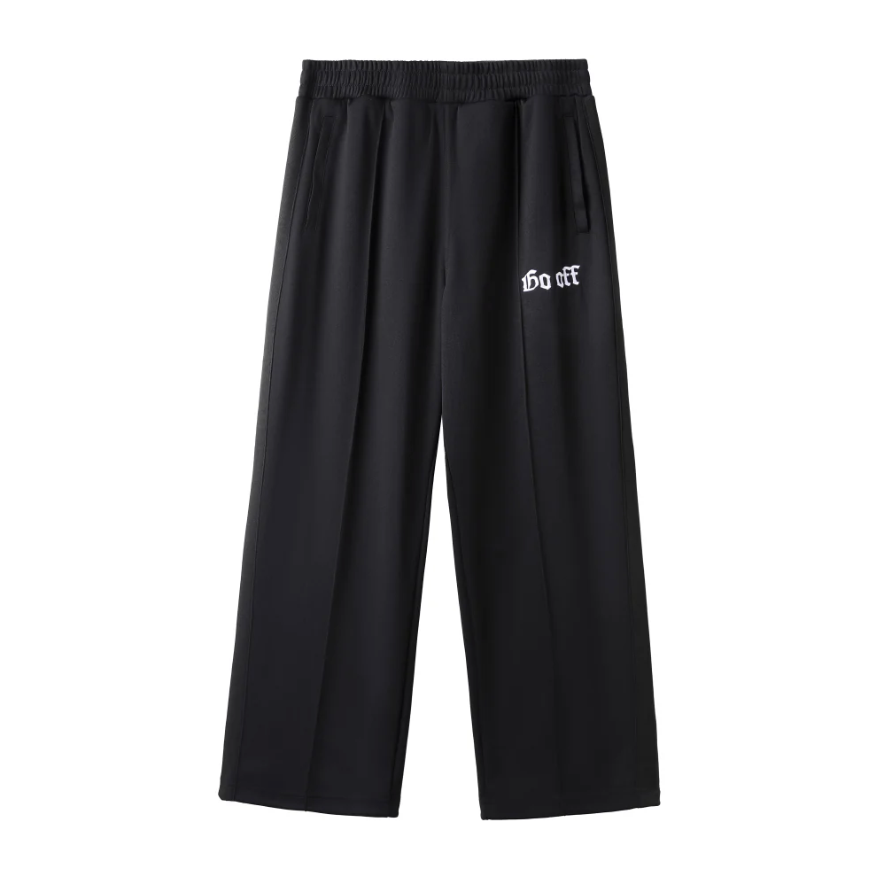 GO OFF | Gothic Embroidered Track Pants 哥德刺繡運動長褲