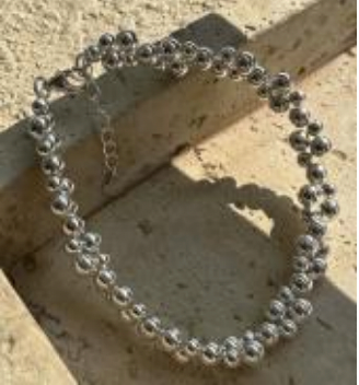 Hugbubble - Silver Ball Bracelet