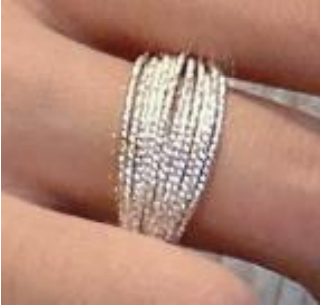 Hugbubble - N Line Ring