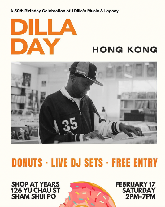 SHOP AT YEARS PRESENTS: DILLA DAY POSTER
