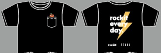 Years x Rockit "Rockit Every Day" Tee (Black)