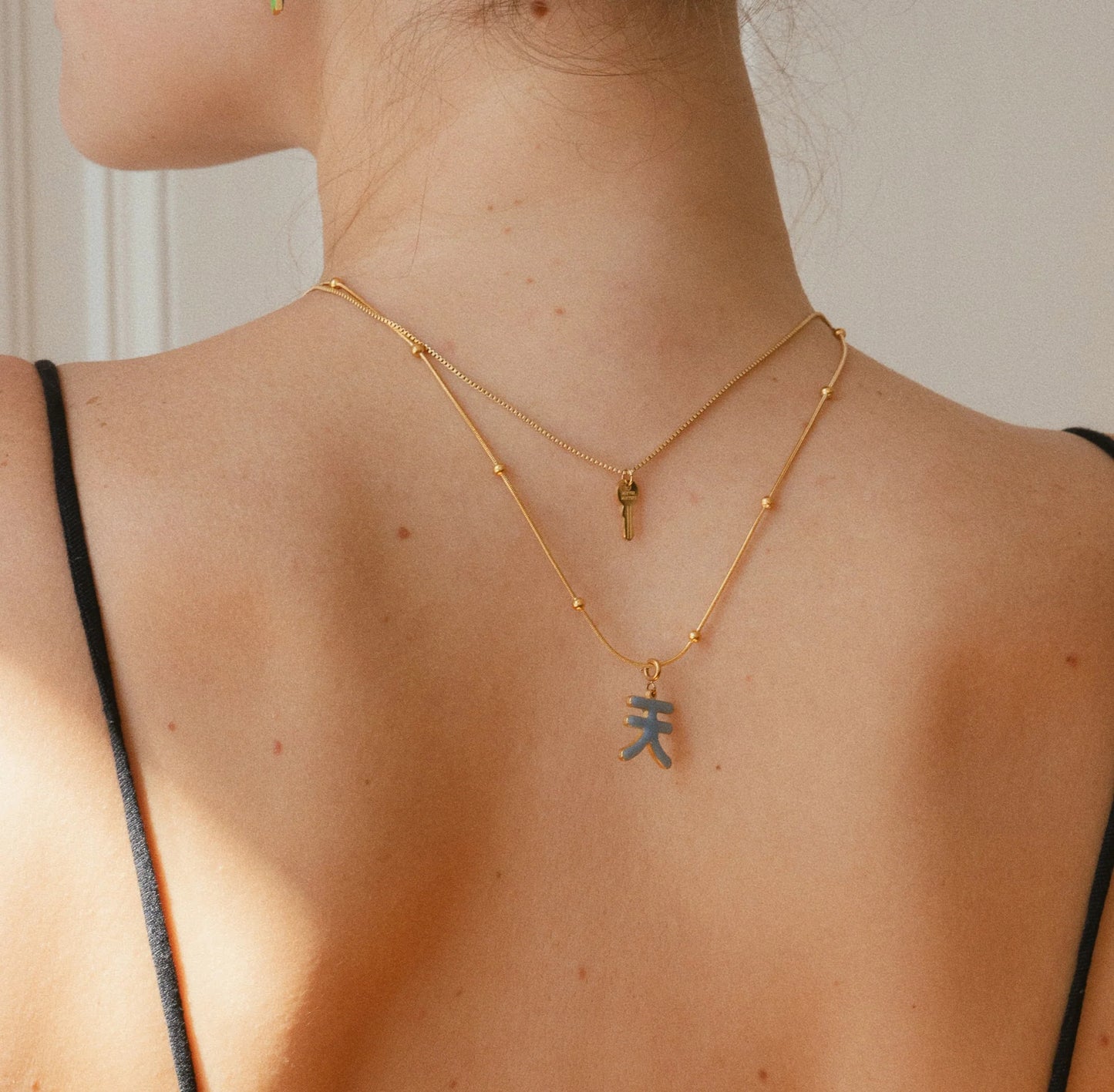 Matter Matters Five Elements / Divine Pendant • Sky Blue & Mint