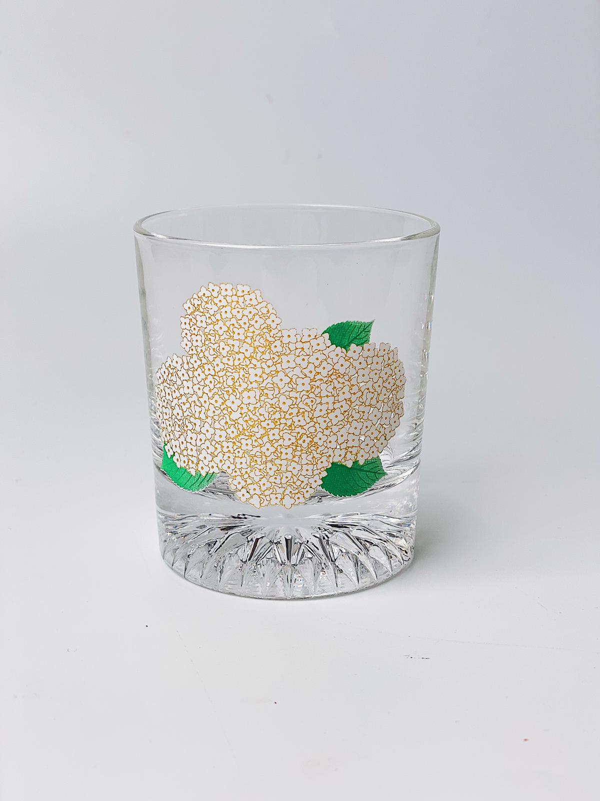 日本製 冷感變色繡球花玻璃杯 | Made in Japan Hydrangea Glass Cup